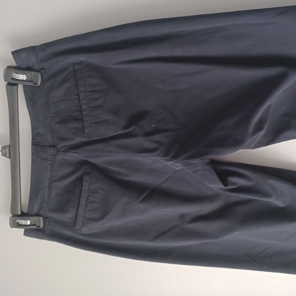 BANANA REPUBLIC blue "stretch" capris pants, back pockets. Casual pants. Size 6 - Picture 5 of 14